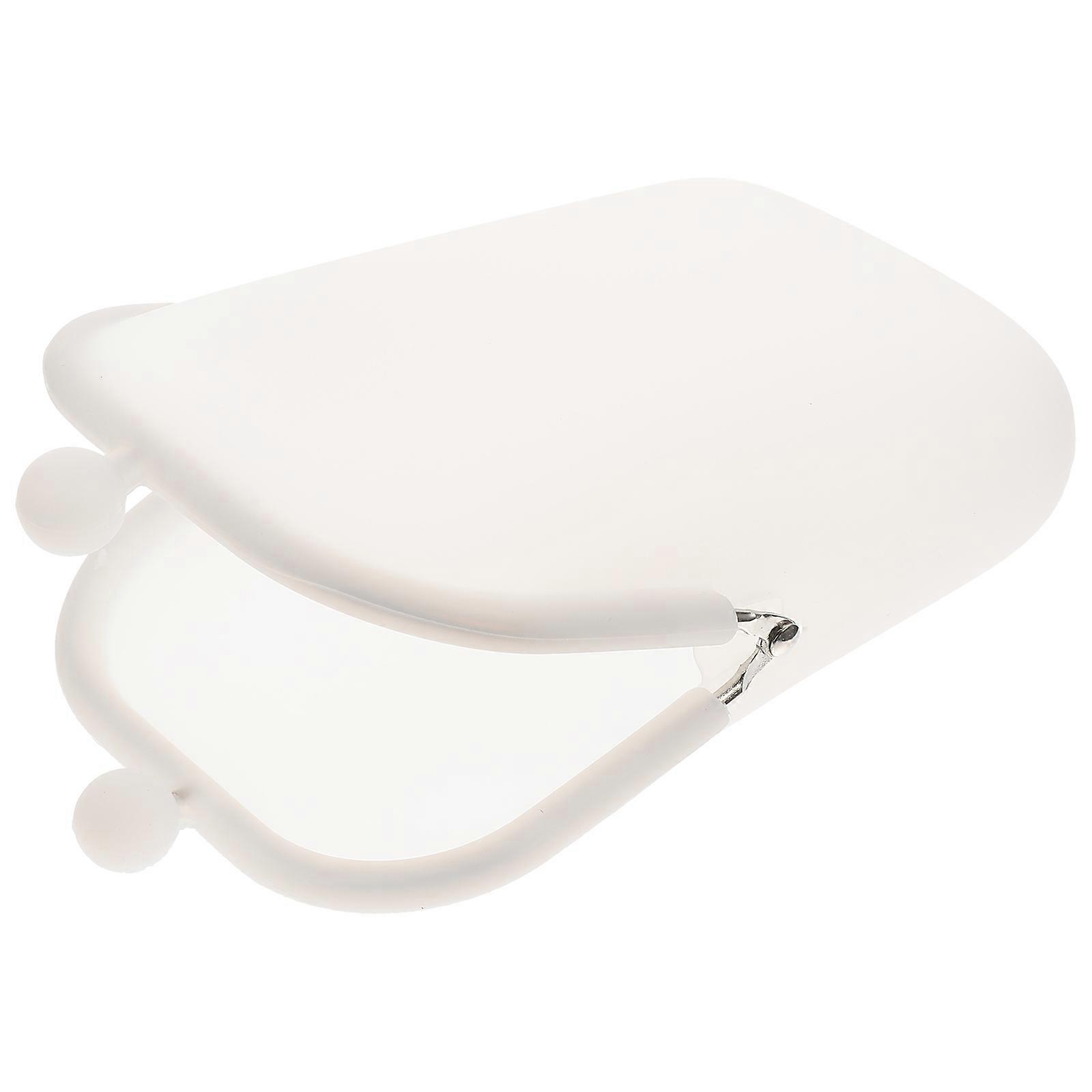 Silicone Pouch Purse Wallet Multifunction Solid Color Short Coin Purse