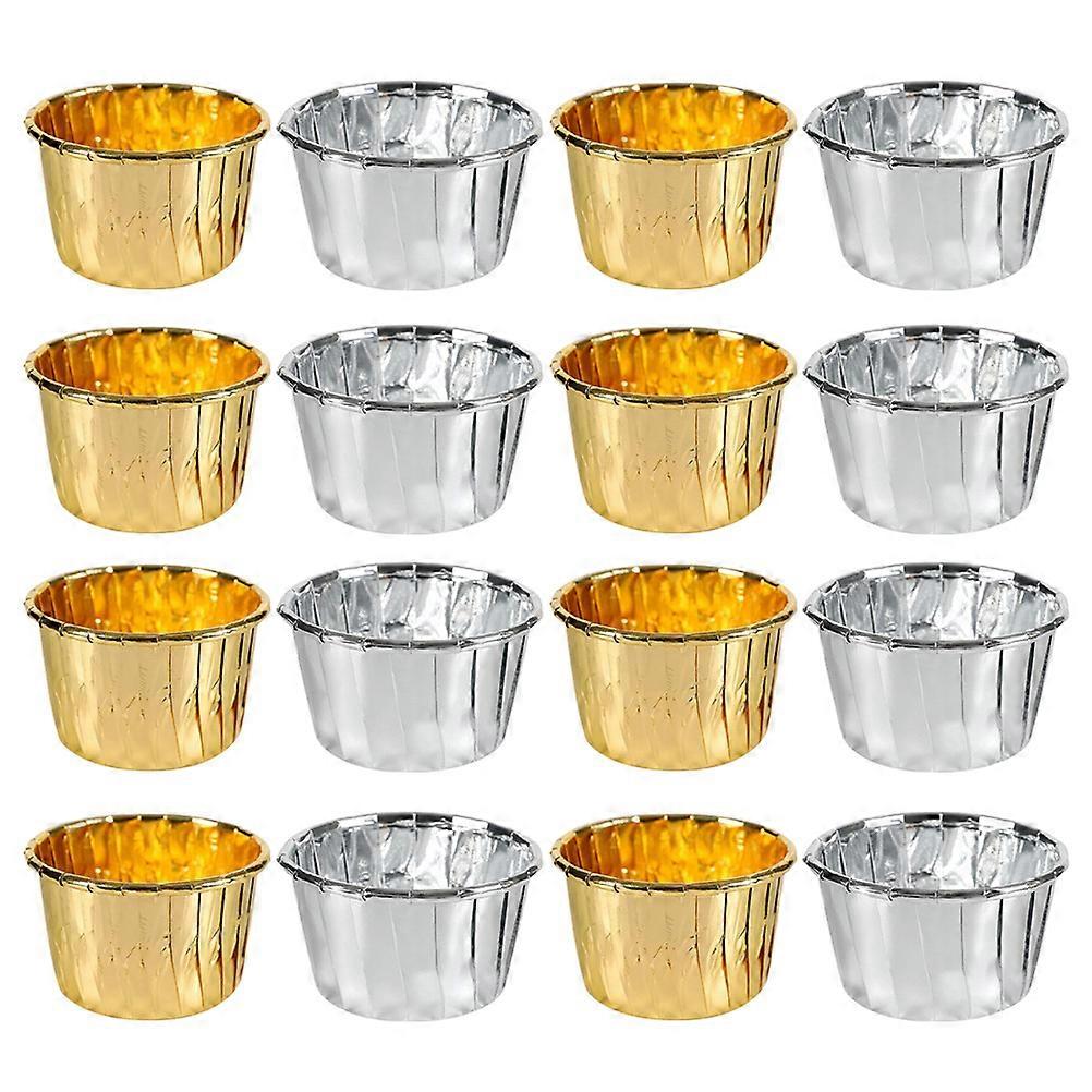 Paper Dessert Bowls Curl Edge Cup for Baking Muffins 200Pcs Set