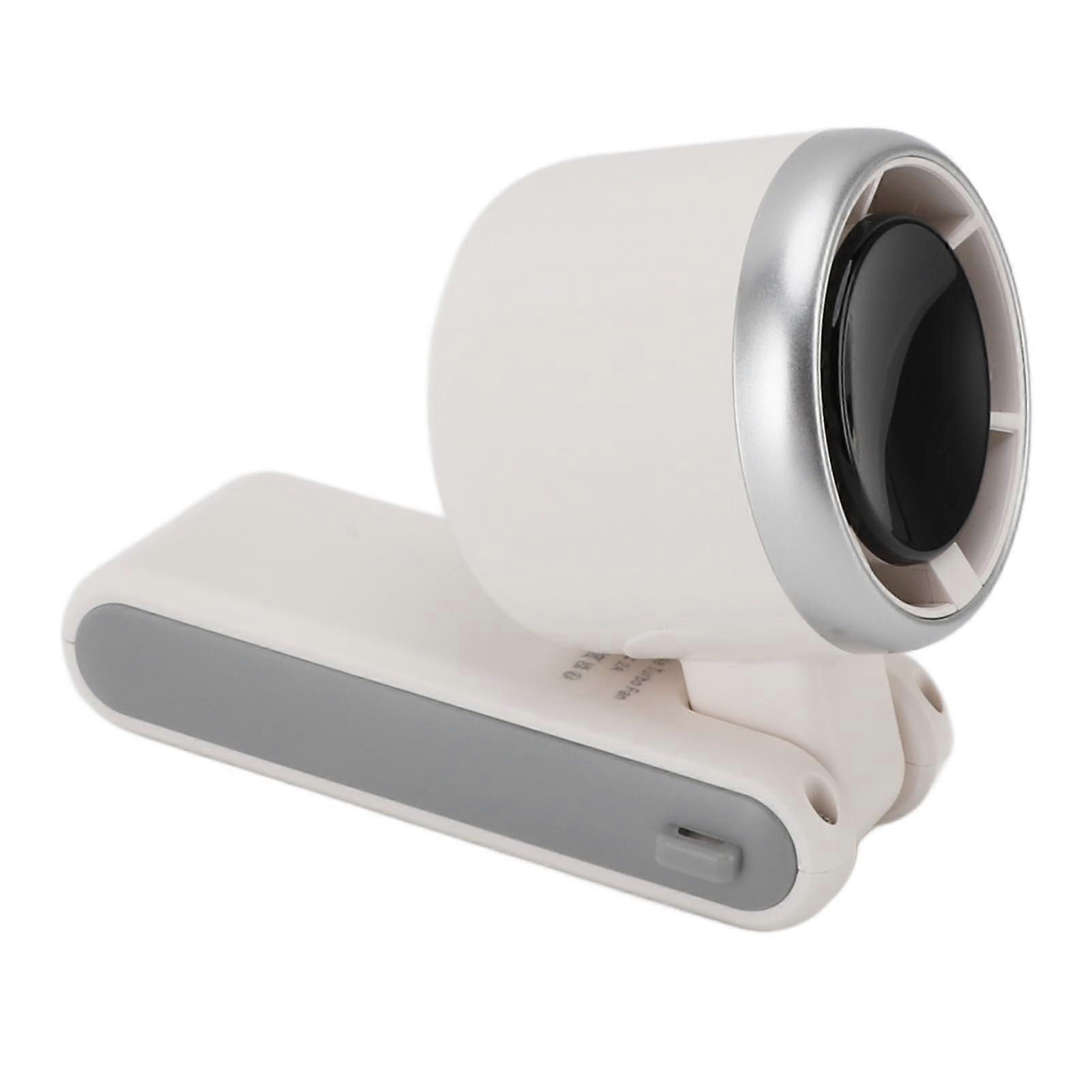 Portable Handheld Fan 3600mAh Rechargeable with LED Display, Foldable Desk and Neck Fan, 5 Speed Settings