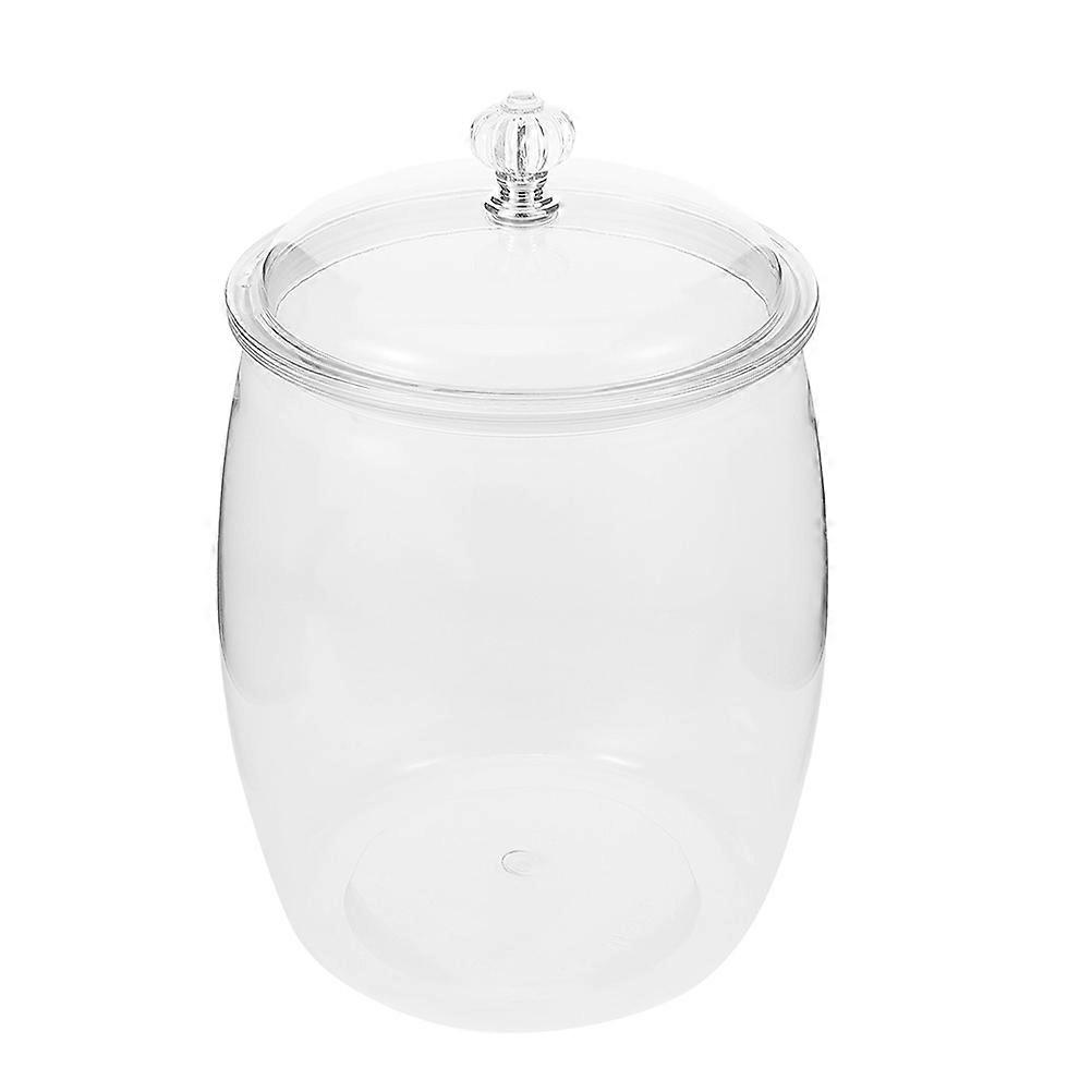 Plastic Food Storage Jar for Storage Airtight Sealed Jar with Transparent Lid