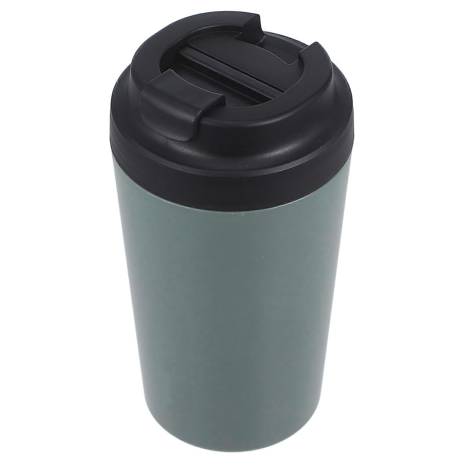 Insulated Coffee Tumbler with Lid for Travel 380ml Reusable Bottle