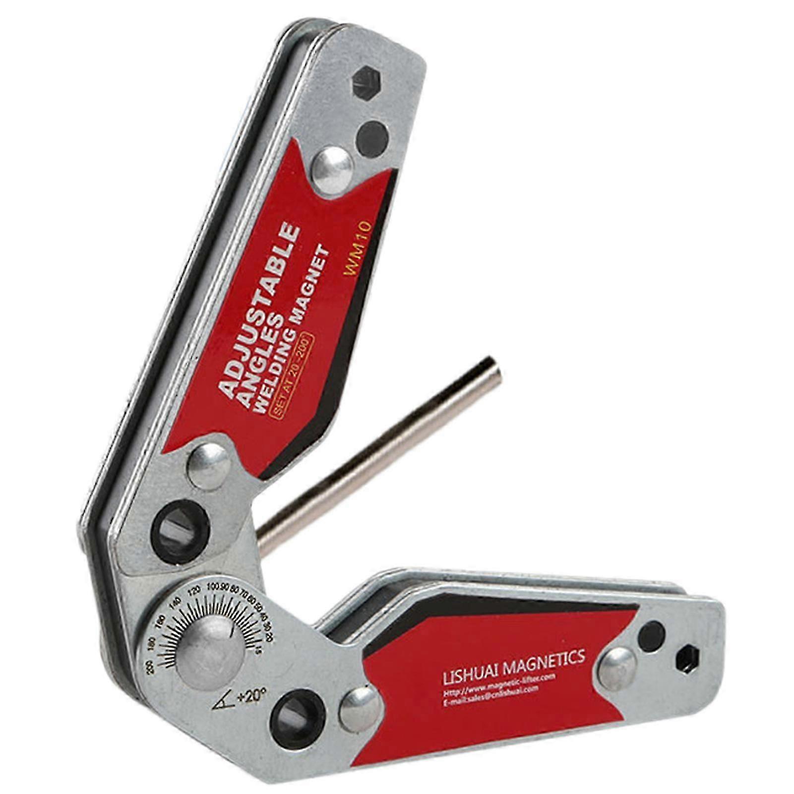 Adjustables Magnetic Welding Holder with Angle Scale 20-200 Welding Magnets Adjustables Angles Welding Holder for Professional Welder Hobbyist