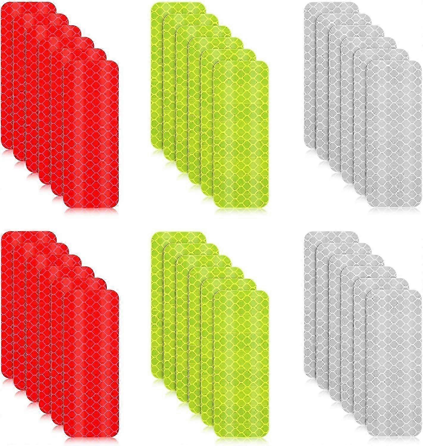 Reflective Warning Safety Decals for Night Visibility