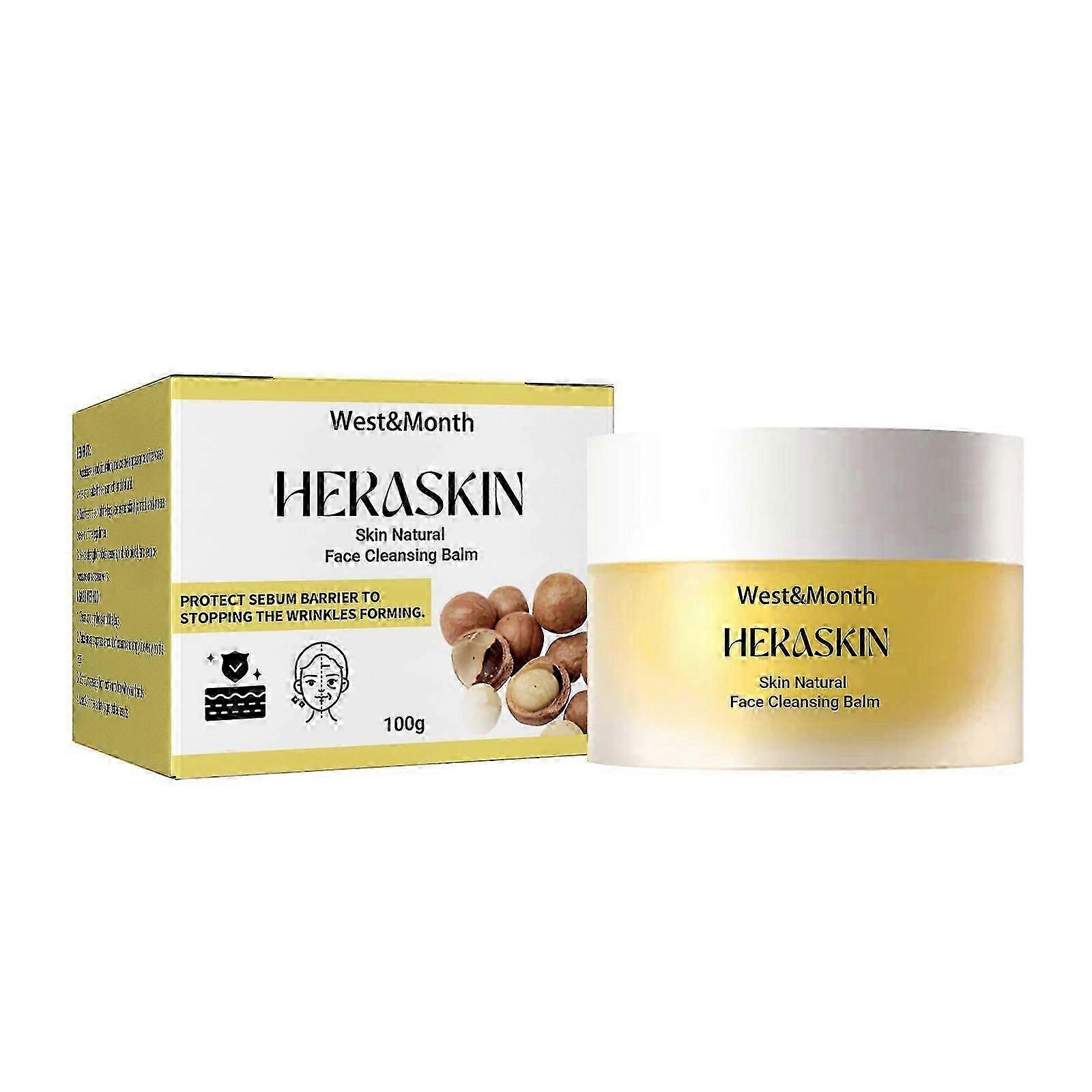 AntiAging Facial Cleanser with Nut Oil  Chrysanthemum  Deep Clean, Repair, Hydrate  Reduce Fine Lines