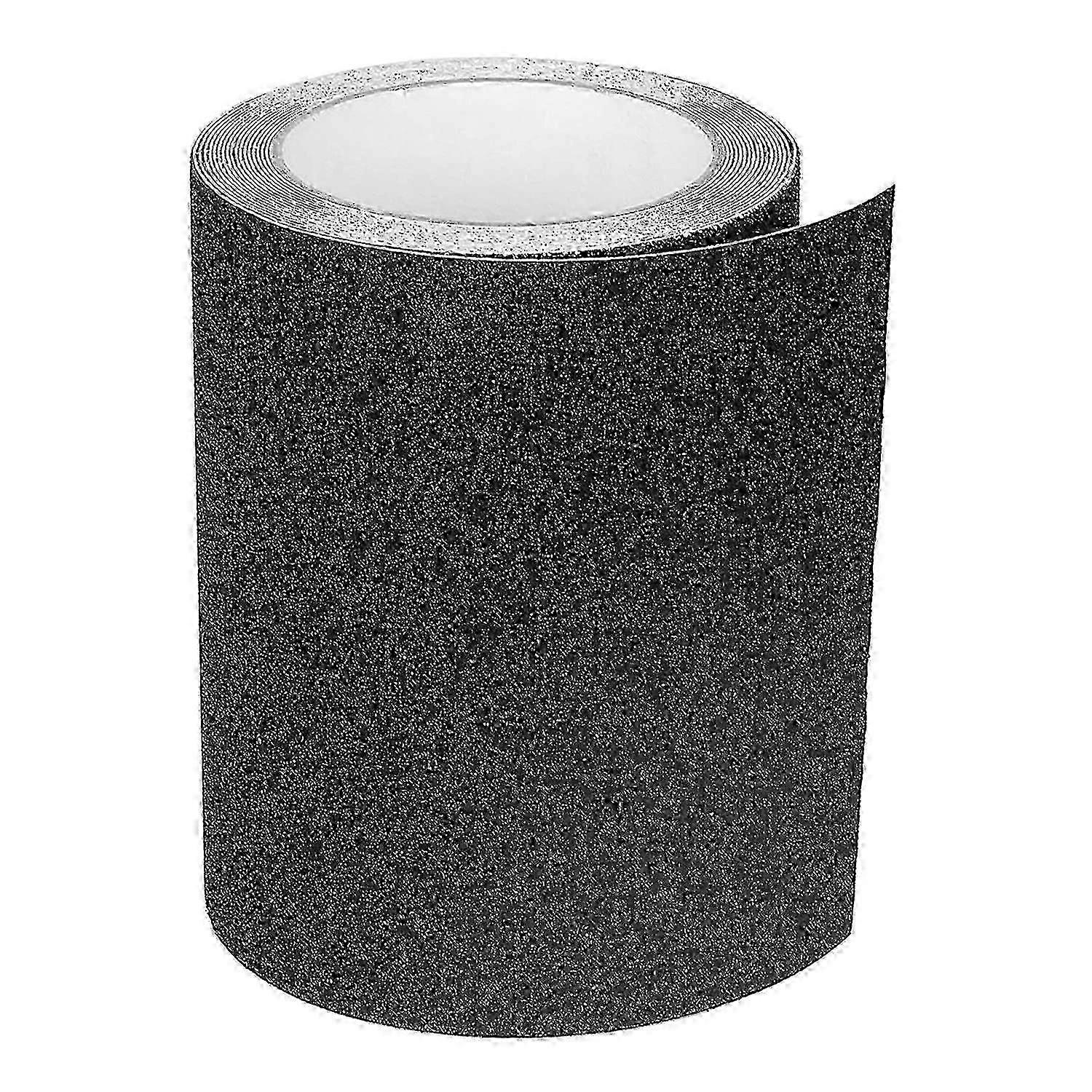 Hög dragtejp för trappor, slipande halkskydd inomhus utomhus svart