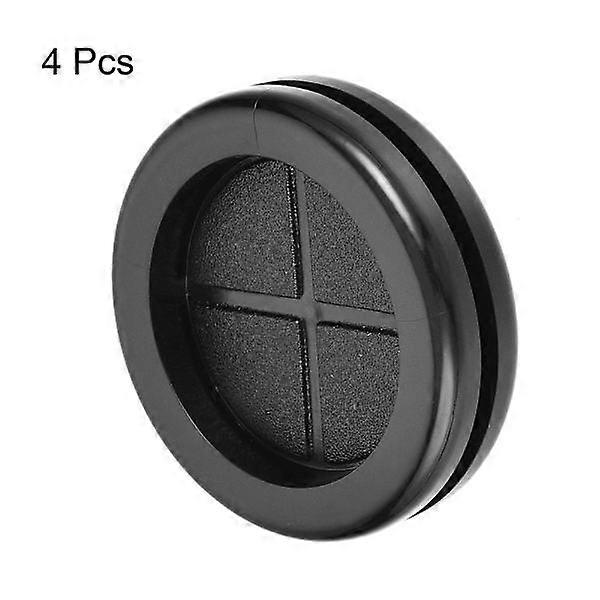 4pcs Rubber Grommet Round Double-sided Bracket for Wire Protector 4PCS