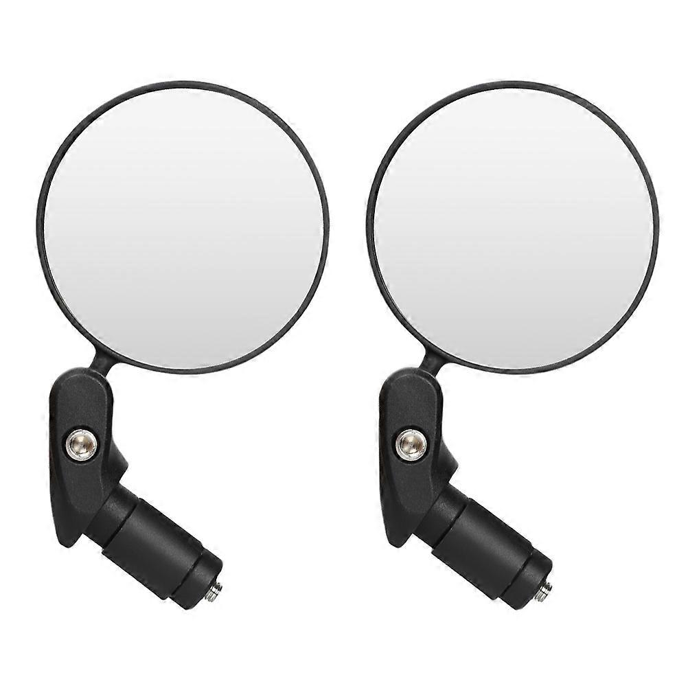 10Pcs Bike Handlebar Mirrors Adjustable Rear View Mirror Black Set