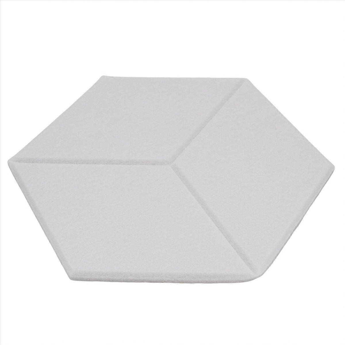 12 PACK Acoustic Foam,Self-Adhesive Sound Proof Panels(White)