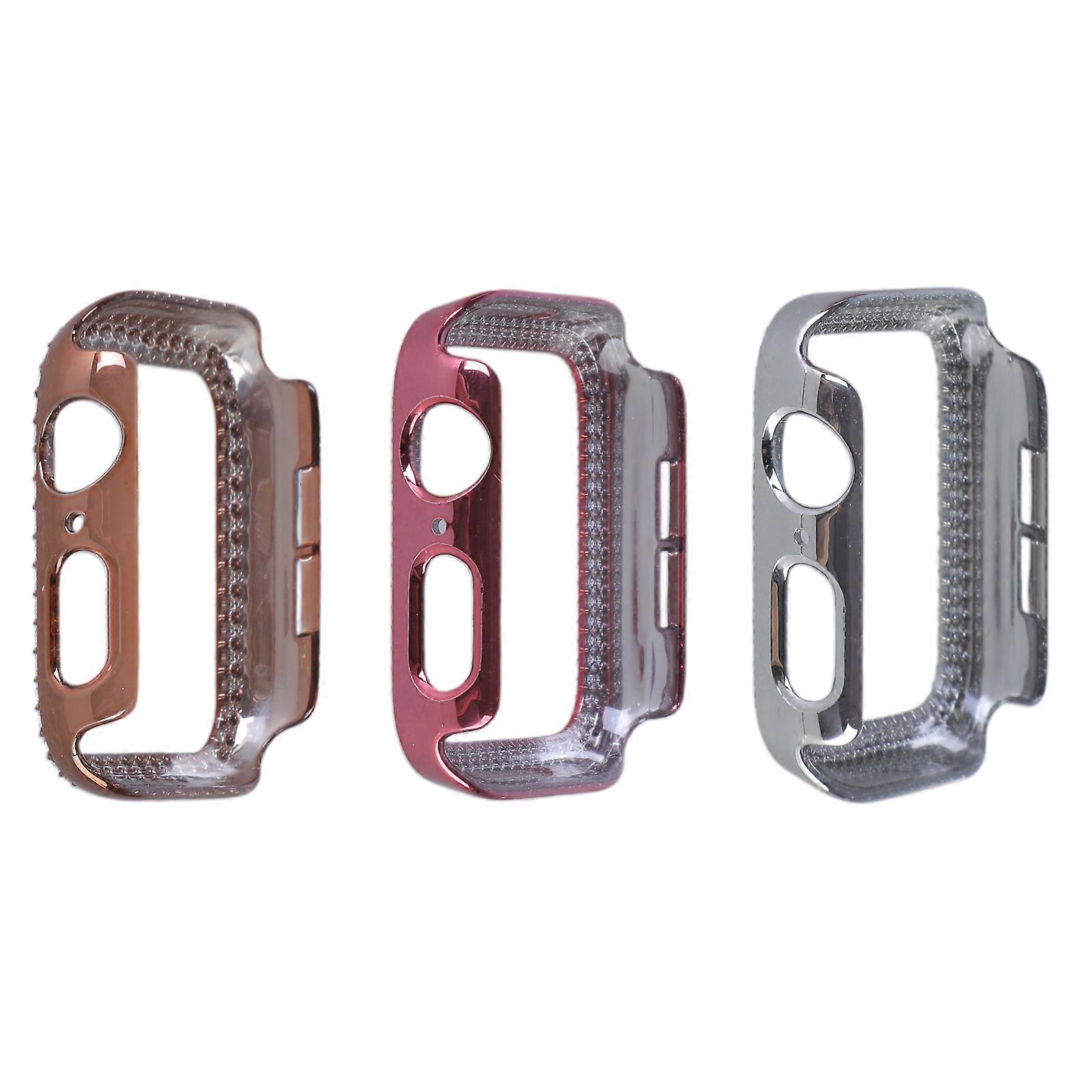 Anti-fall Frame Housing Cover Sleeve PC Cases Suitable for i Watch Series 3/2/1 Screen Bumper Shell Protector Shockproof  44mm