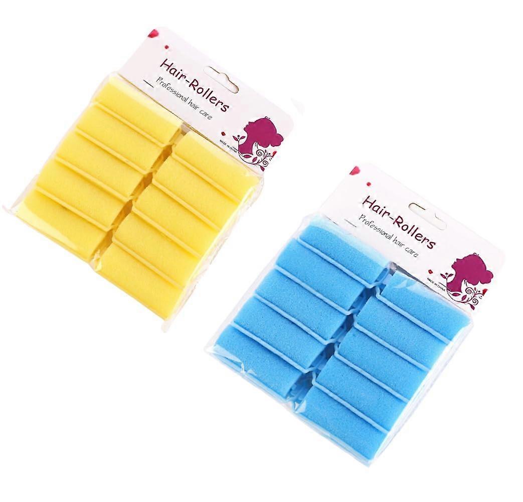 20 Pcs Soft Foam Hair Rollers 1 Inch No Heat