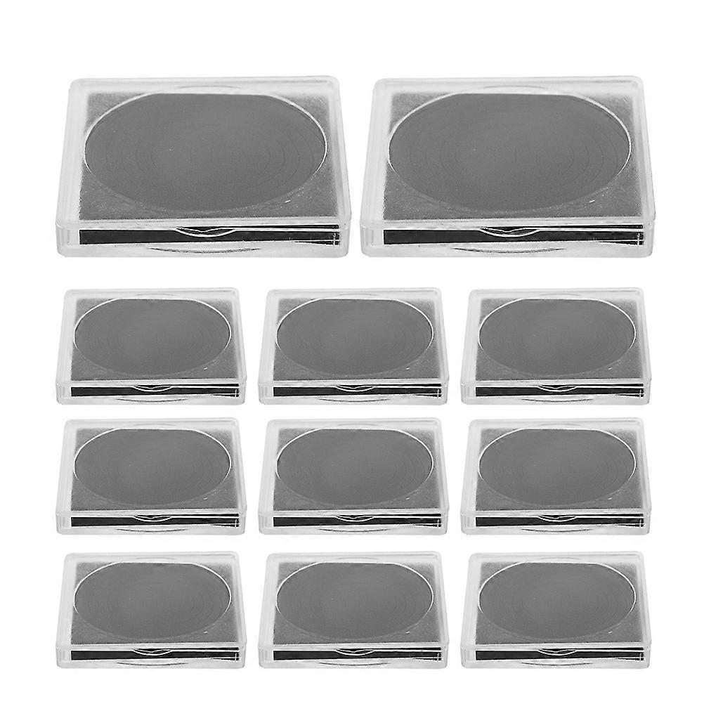 Coin Holder Storage Box for Easy Sorting 25Pcs Small Square Display