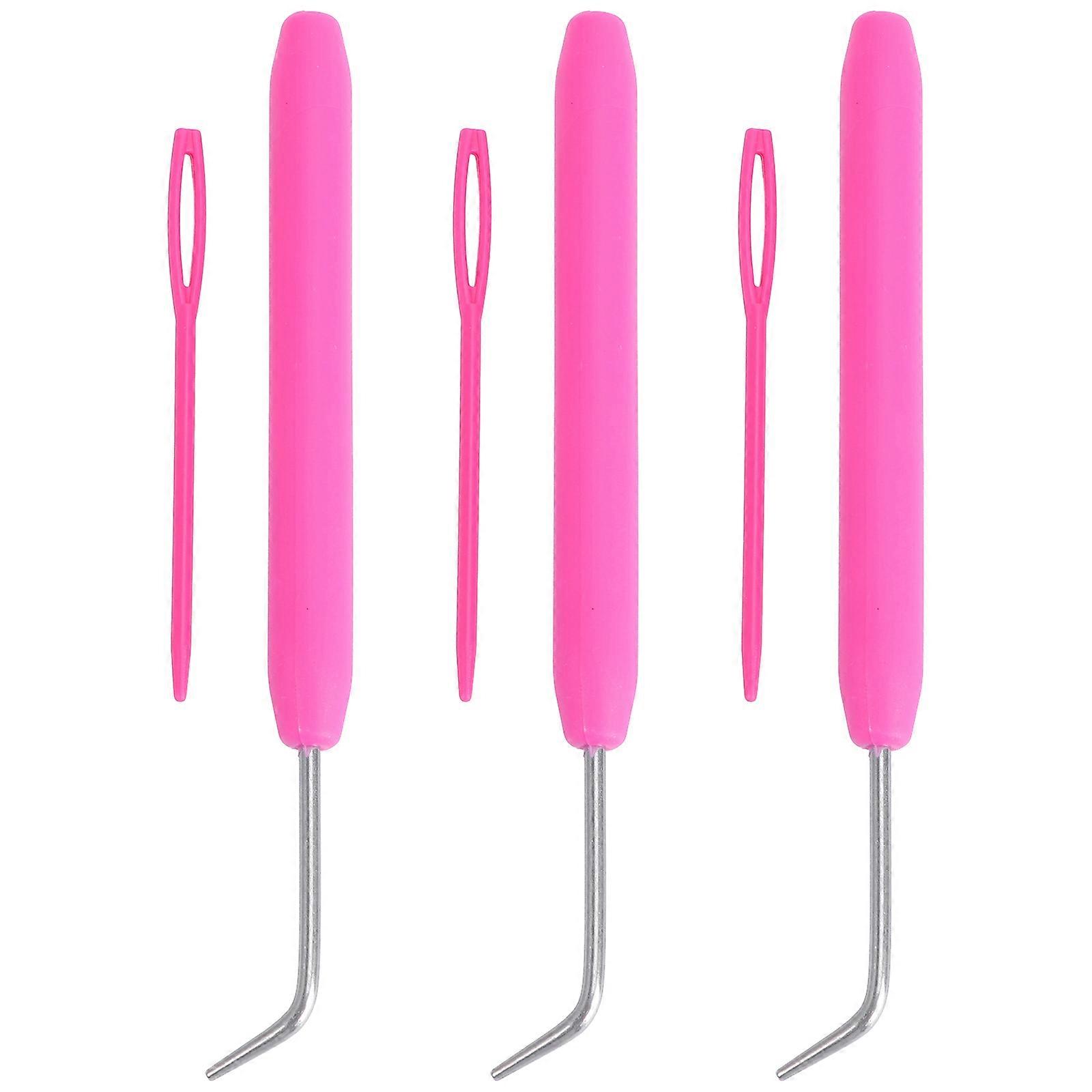 DIY Crochet Hook Knitting Tool for Hand Use 6Pcs Small Crochet Hooks