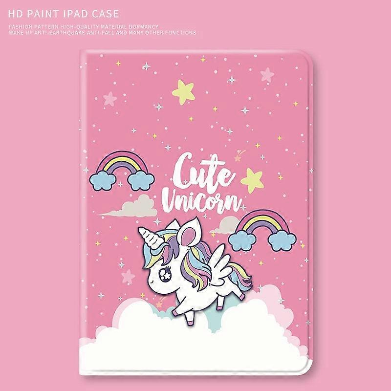 Stylish Case For Ipad Pro 2024 Edition 11" A008 Unicorn Cartoon Soft