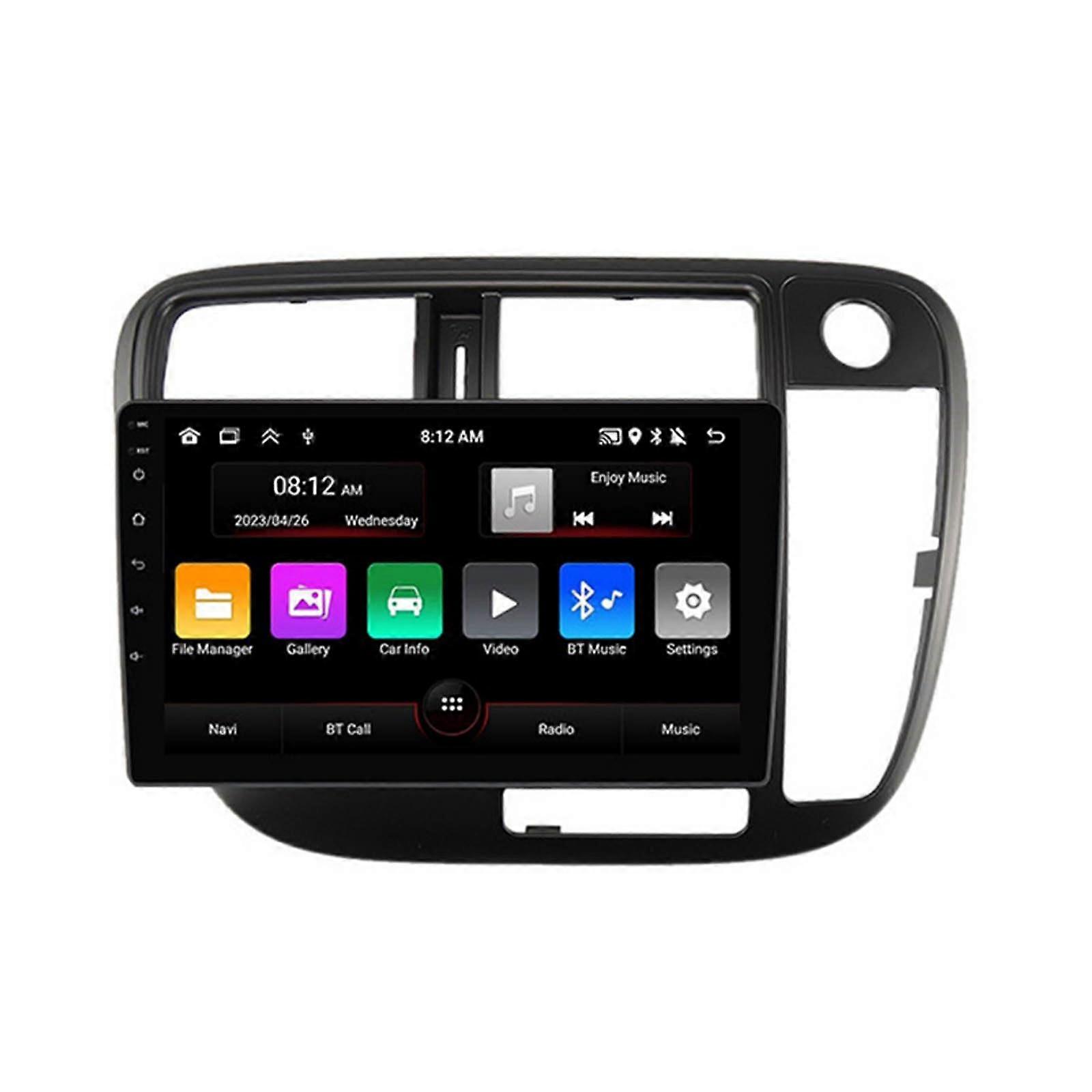 Android Car Stereo GPS Navigation for Honda Civic 19982000, Large Touchscreen, Bluetooth, WiFi
