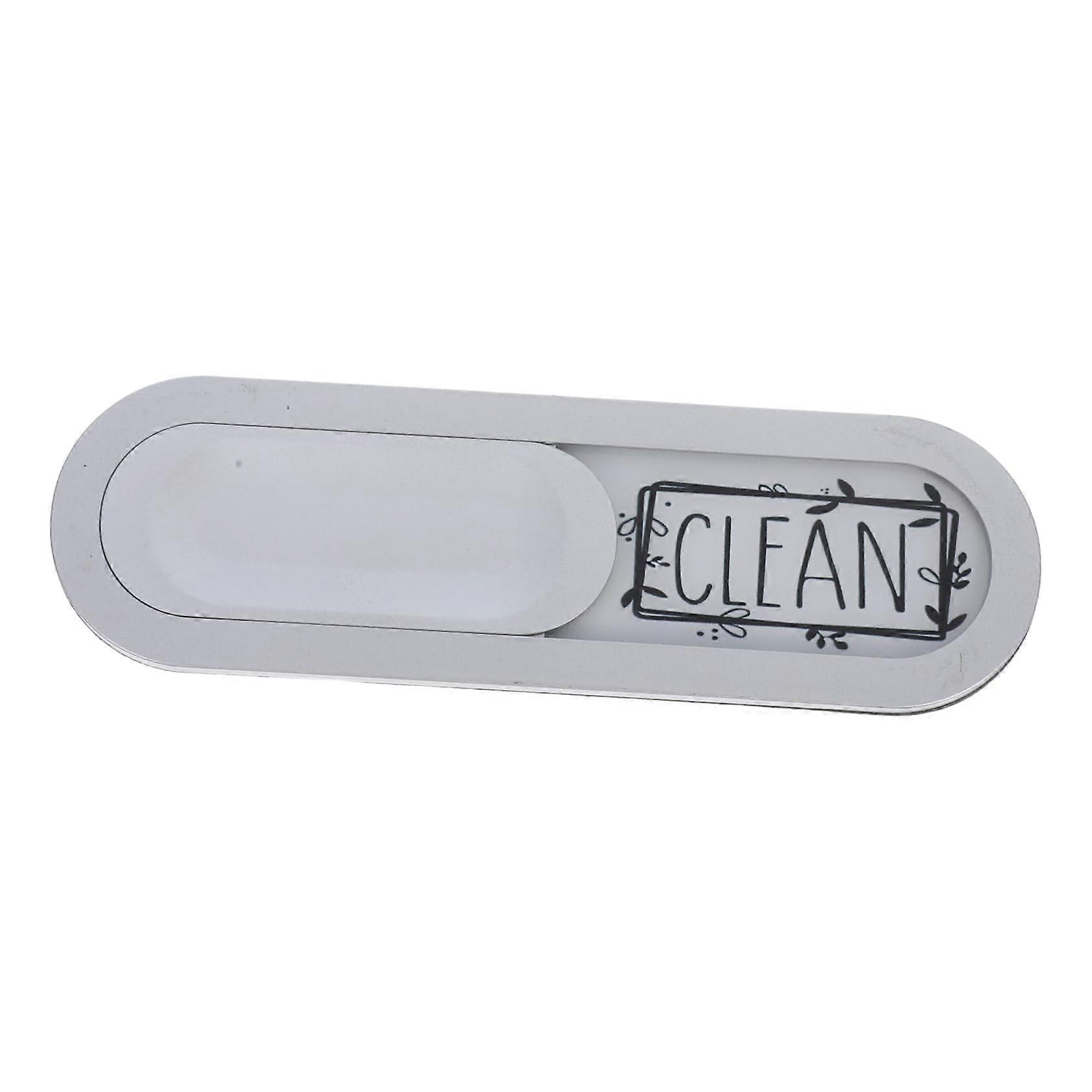 Dishwasher Magnet Clean Dirty Sign Reversible NonScratch Dual Mount Durable Kitchen Indicator