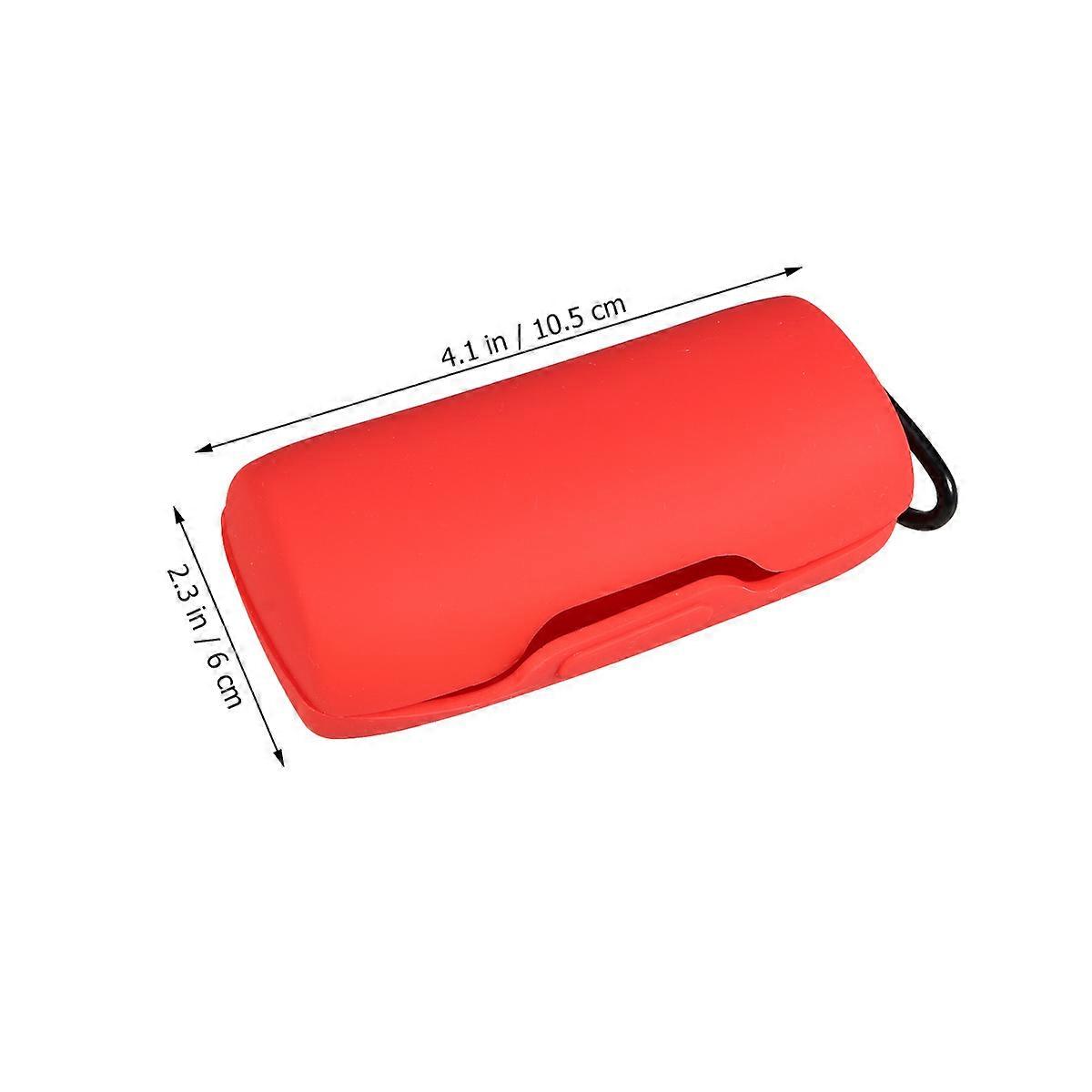 Earphone Protective Case for Wireless Headset Silicone Red
