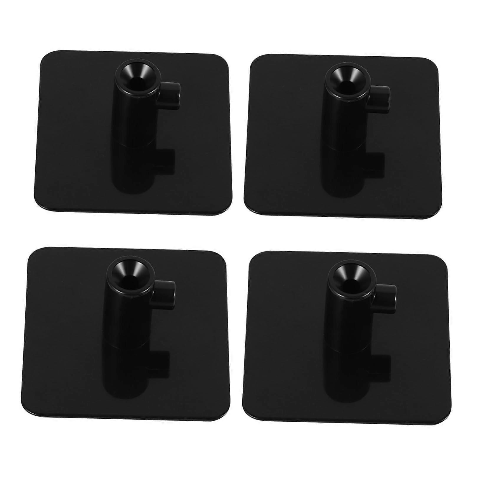 4pcs Wall Mounted Stand Mixer Attachment Holders Whisk and Hook Organizer Durable Easy Install