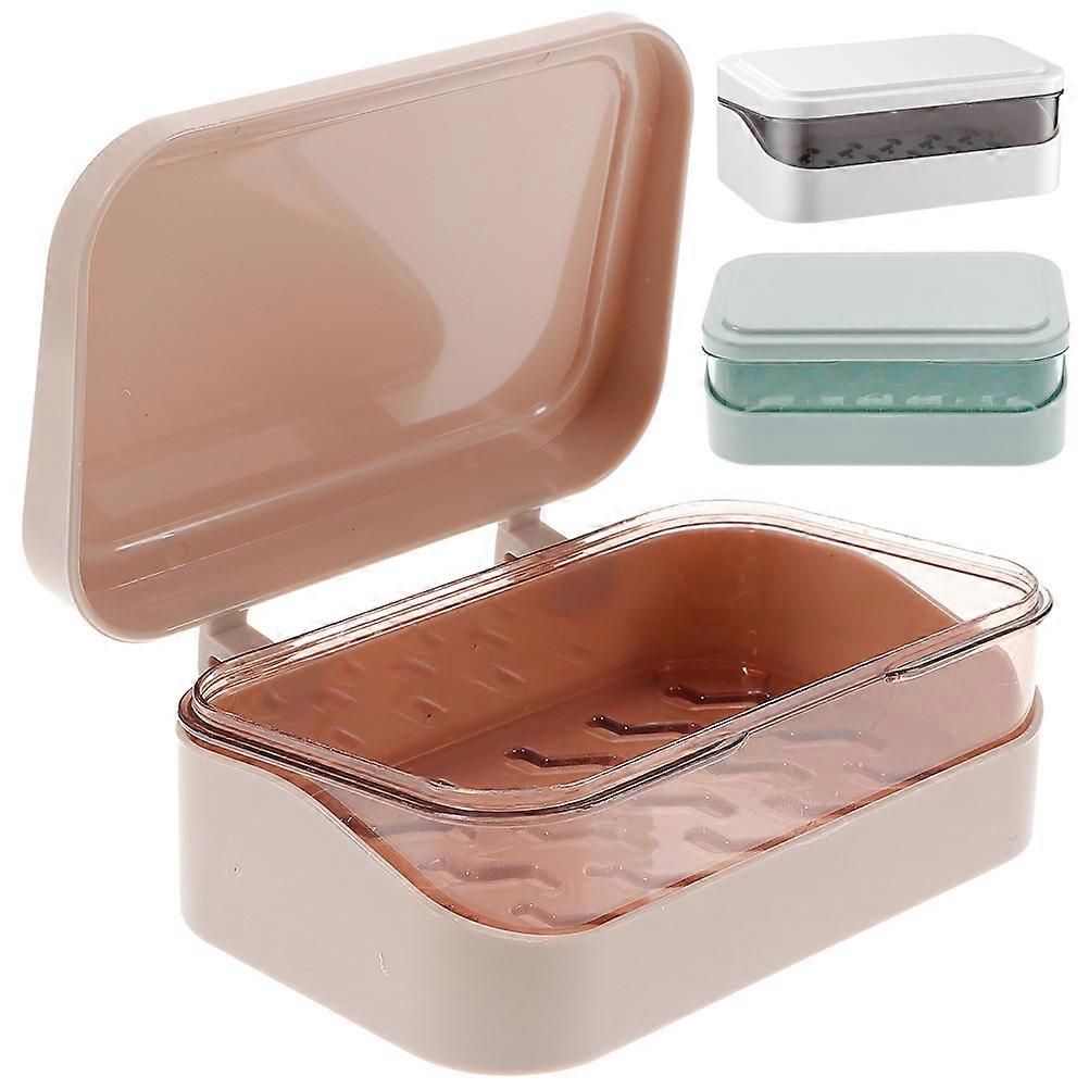 Soap Holder Bathroom 3Pcs Soap Dish Container for Bathroom Storage