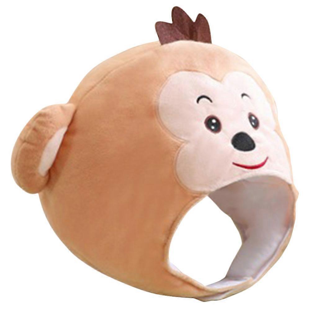 Cosplay Costume Hat Plush Monkey Hat Three-Dimensional Shape Photo Prop 1Pcs