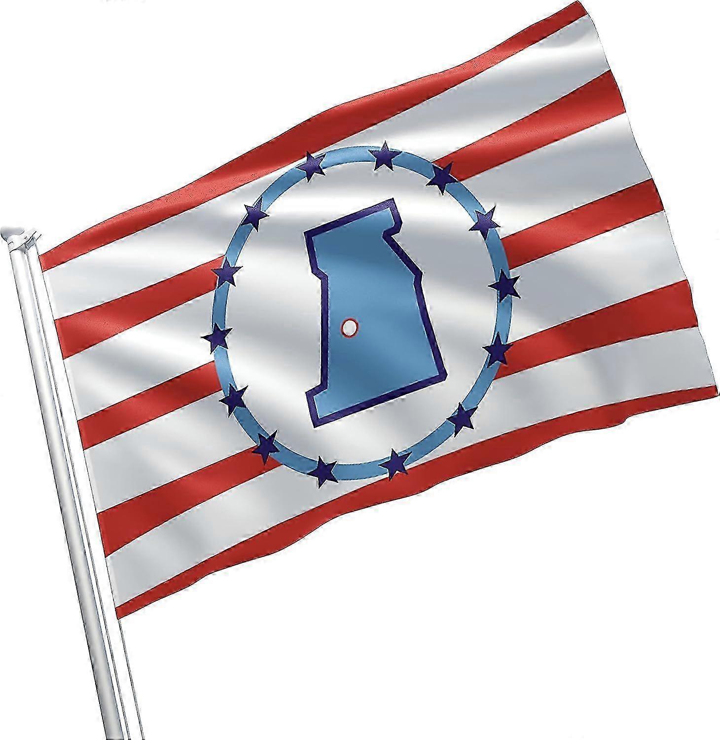 Madison County Ohio Flag Qi 1559