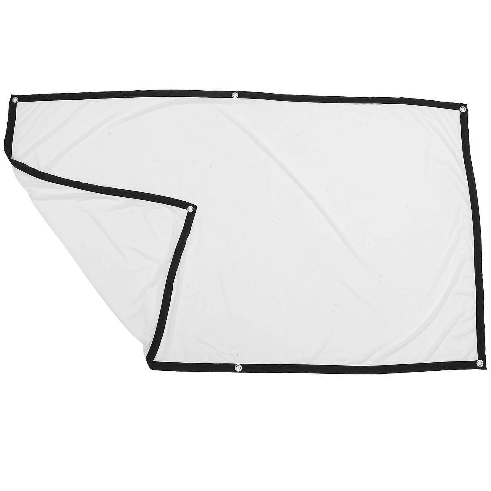 Portable Projector Screen for Camping and Party 72 Inch Foldable