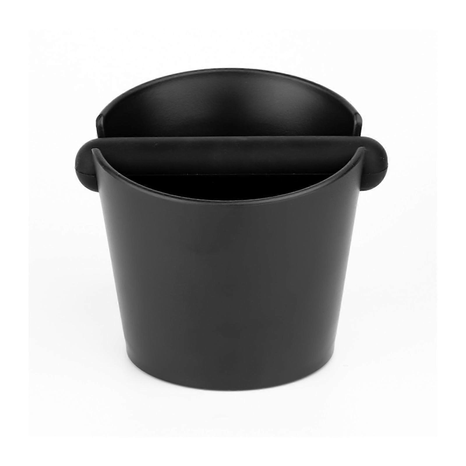 Coffee Knock Box Espresso Grounds Container with Removable Bar and NonSlip Stable Base
