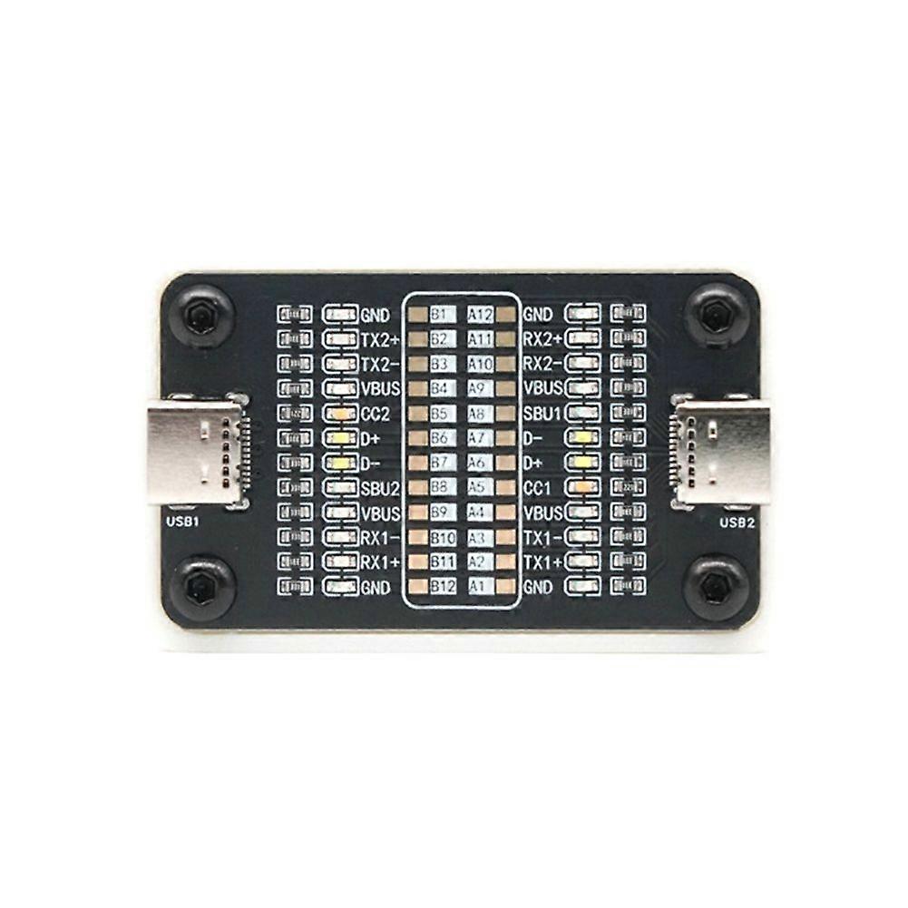 Dual-Ended Type-C Fast Charging Cable Test Board for IOS and Android Phones Testing USB 3.1