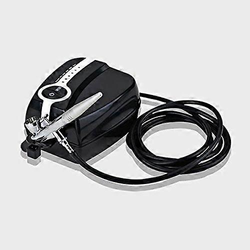 Airbrush Makeup Kit with Mini Compressor for Body Paint Cake Decorating and Temporary Tattoos