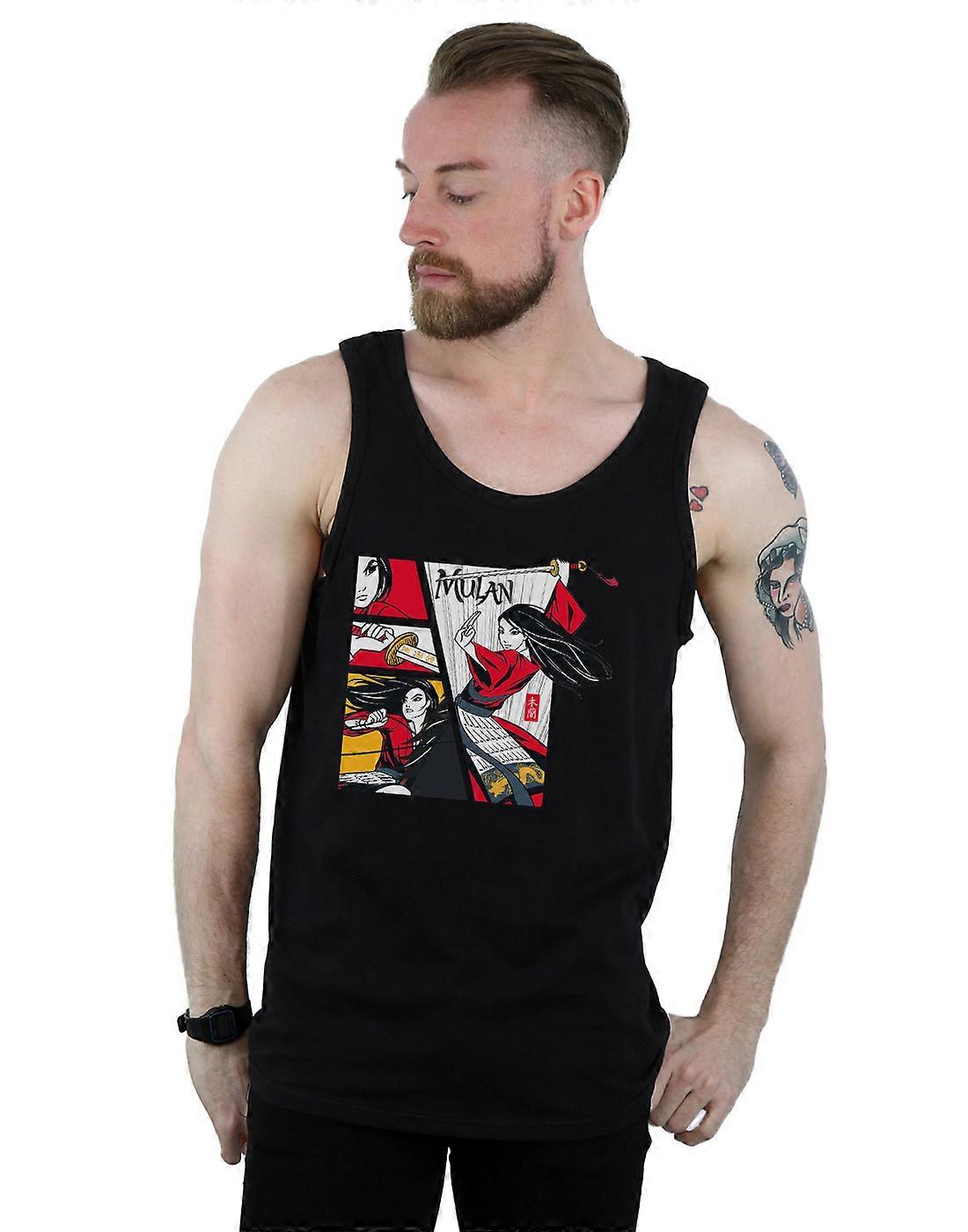 Disney Men's Mulan Movie Chaleco de estilo cómico