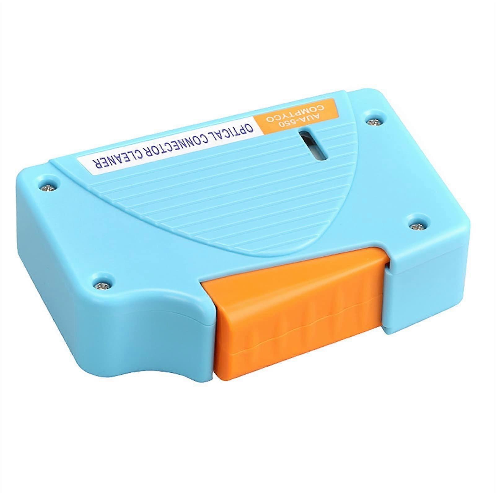 Fiber Optic Connector Cleaner Cassette 2pcs, Quick NonAlcohol End Face Cleaning Tool