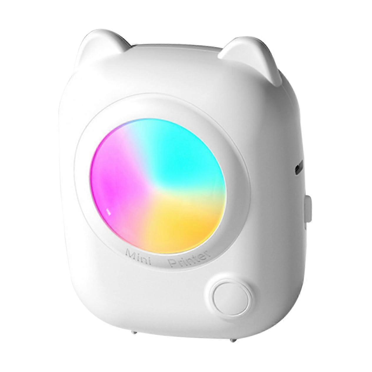 Portable Thermal Printer  Resolution Compact Wireless for Notes Stickers and Photos