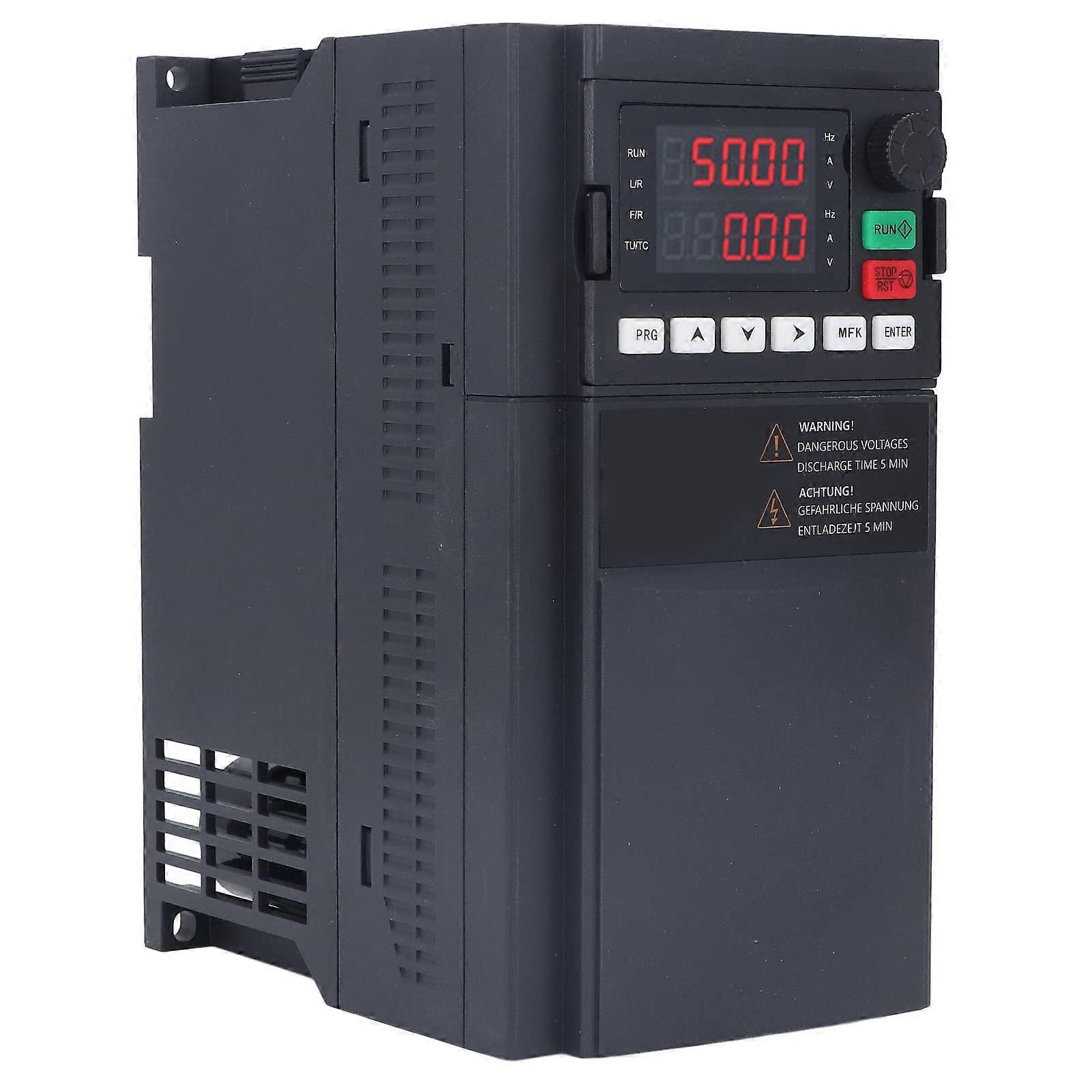 7.5KW Three Phase Variable Frequency Drive Motor Speed Controller 380V PID Control for Pumps and Fans