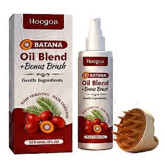 Laque pour cheveux : 60 ml*1, peigne de massage*1. Spray de soin capillaire aux ingrédients végétaux, hydrate les cheveux, protège le cuir chevelu, fortifie et lisse les cheveux.