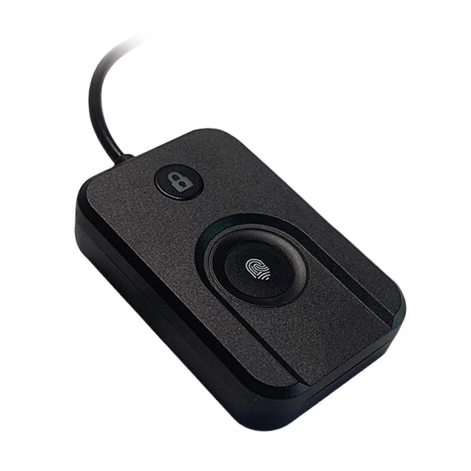 USB Fingerprint Scanner for Windows 10 and 11, Secure Biometric Login, MultiUser Access