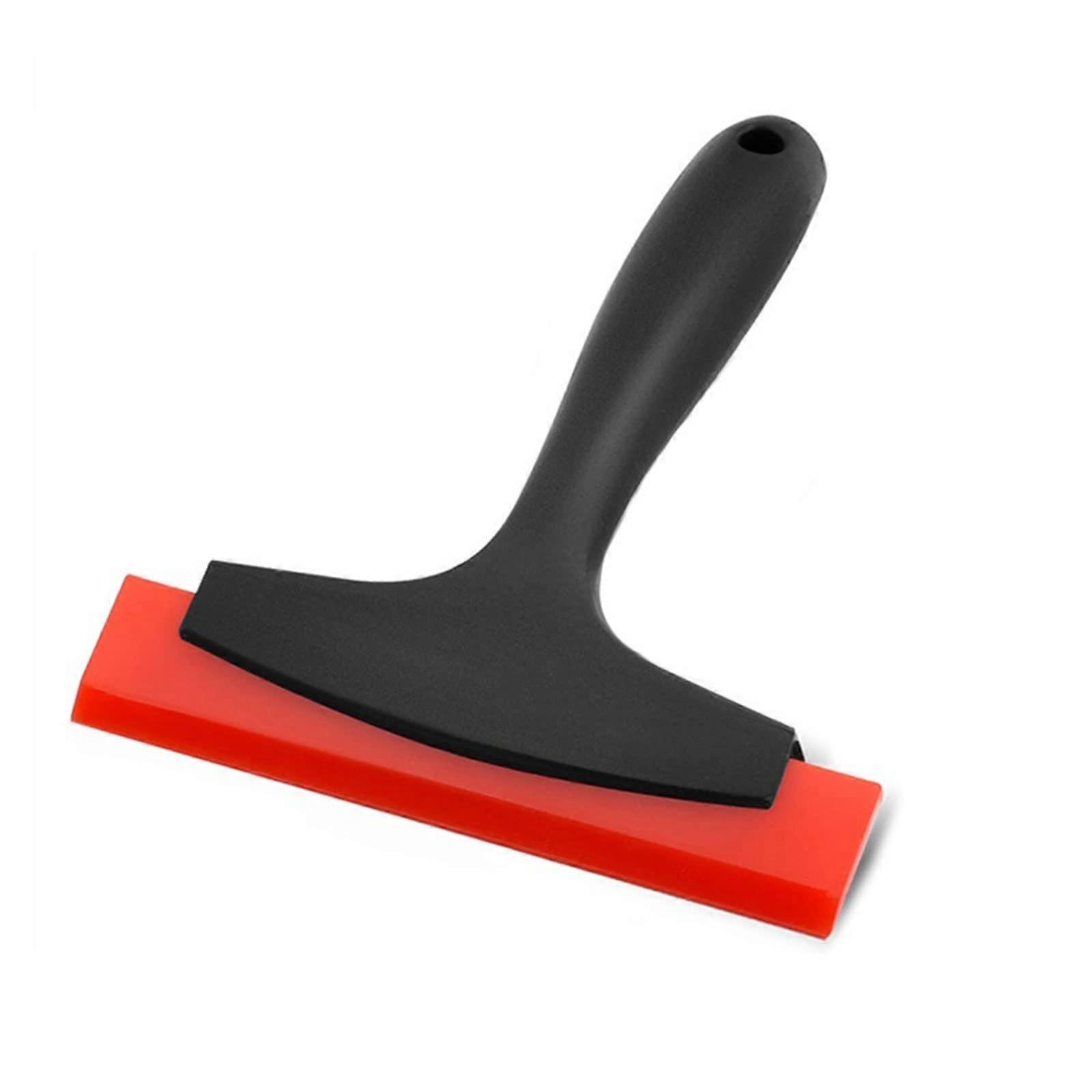 Shower Squeegee with Hook for Glass, Mirror and Window Cleaning, Silicone Caulking Tool Set