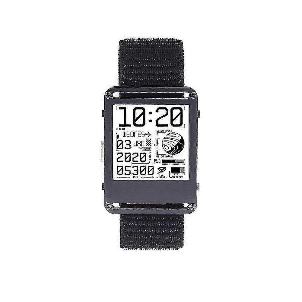 ESP32 Smart Watch with E-Paper Display, Bluetooth Programmable, Based on ESP32-C Port