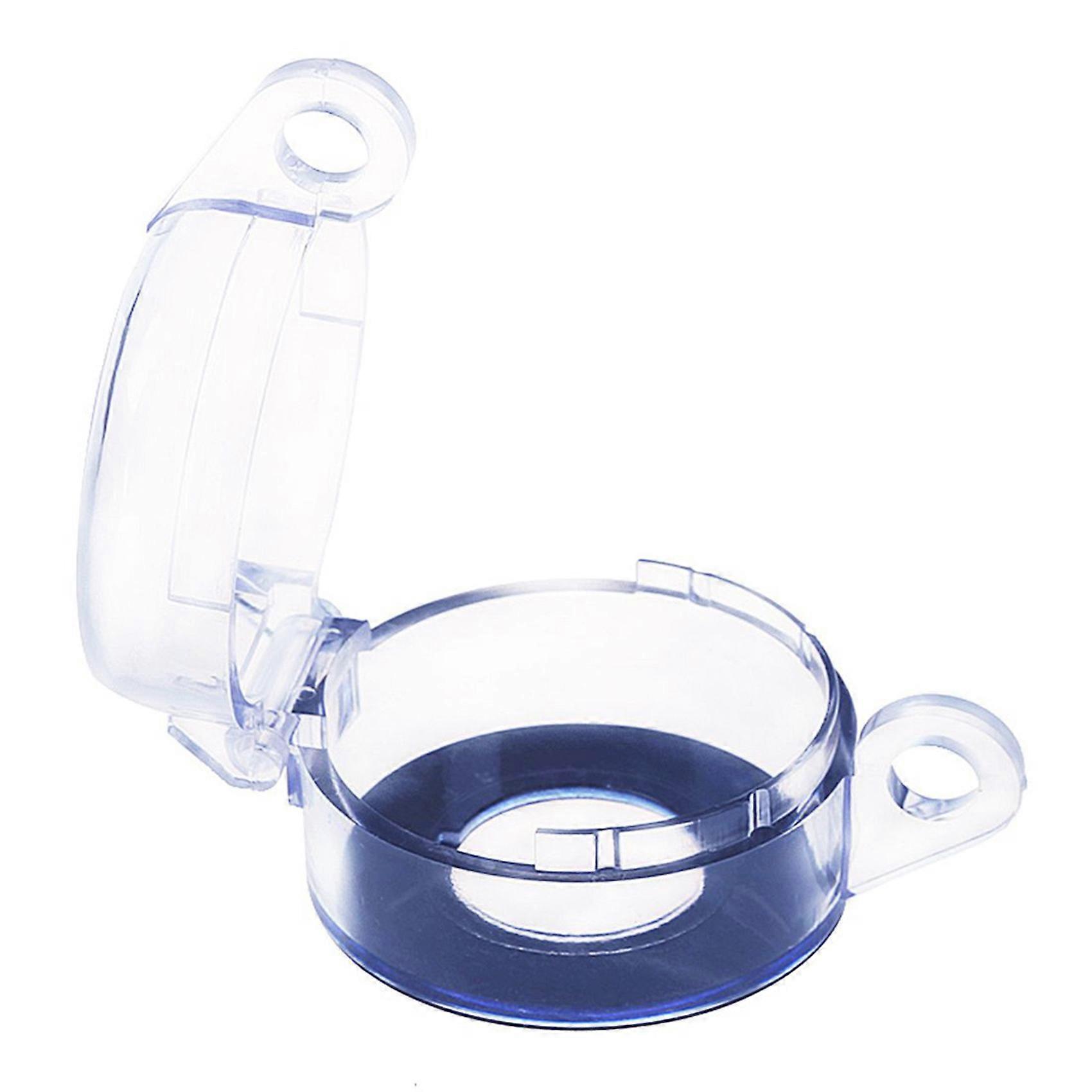 4X Clear 22mm Protective Cover Guard Case for Round Push Button Switch