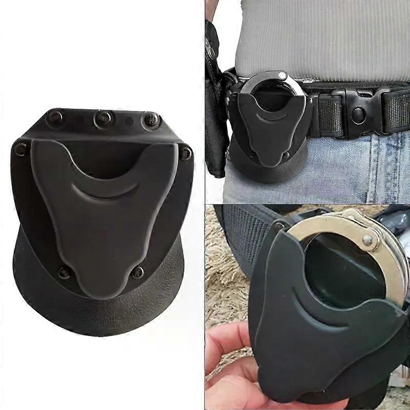 Handcuff Holder Plastic Tactic Polices Shackles Bag Belt Loop Secures for Hinged Handcuff Chain Handcuff 24BD