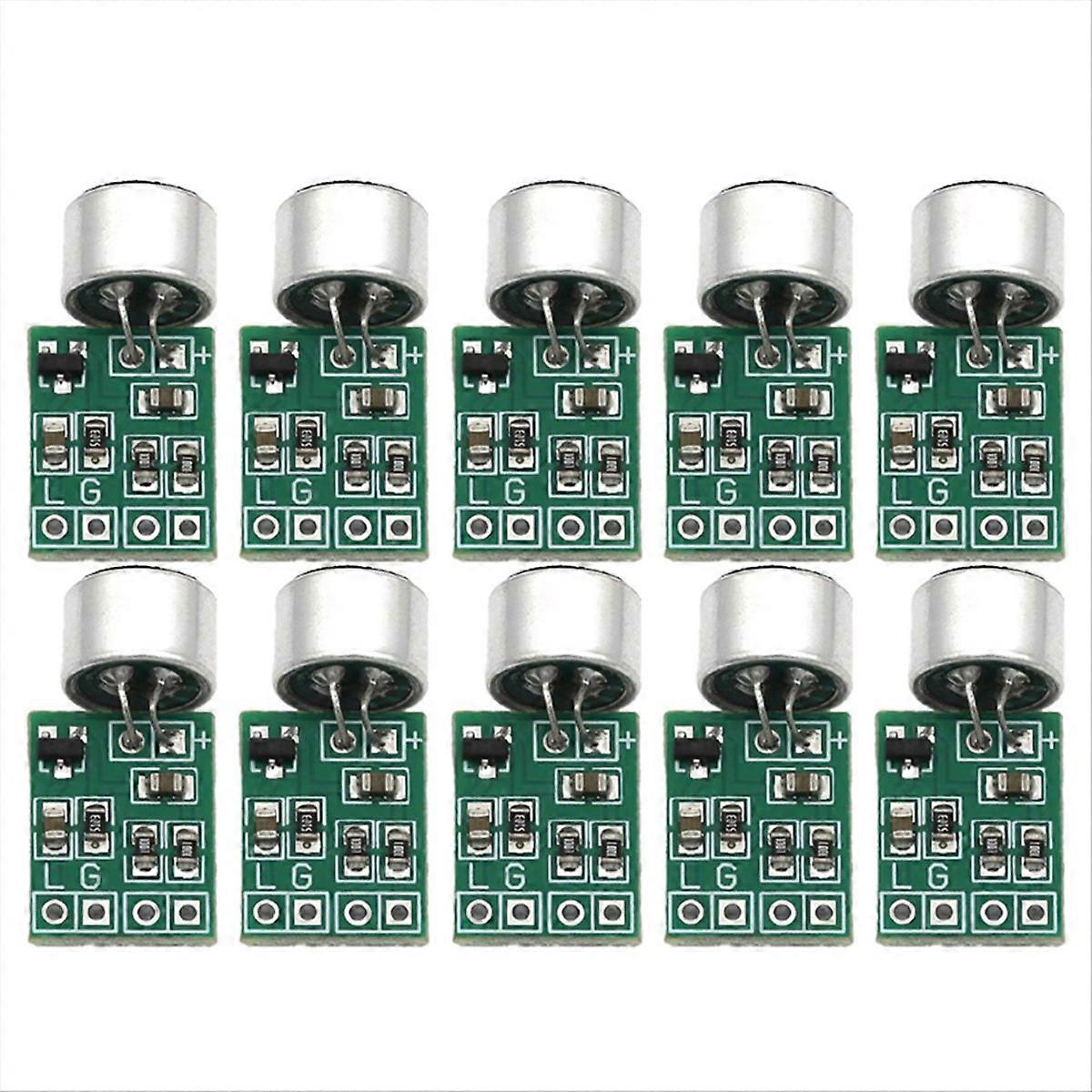 10pcs Mini Microphone Audio Amplifier Module Speaker Circuit Board