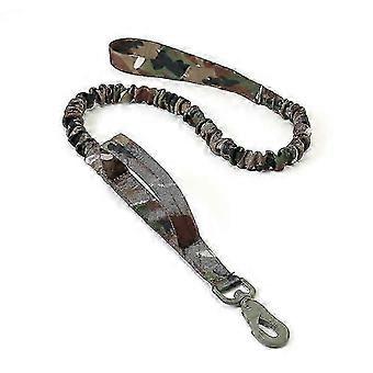 Dog Leash With Padded Handle Anti-Pull Rope Elastic Training Leash(Camouflage)