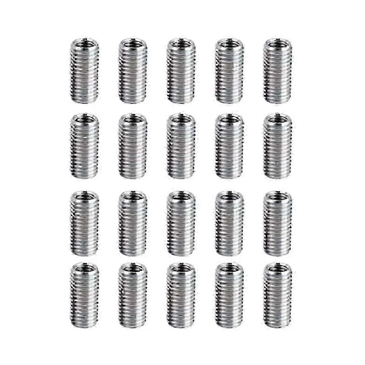 M8 to M6 Thread Reducing Nuts Adapter 20 Pcs for Pipe Hose Coupling