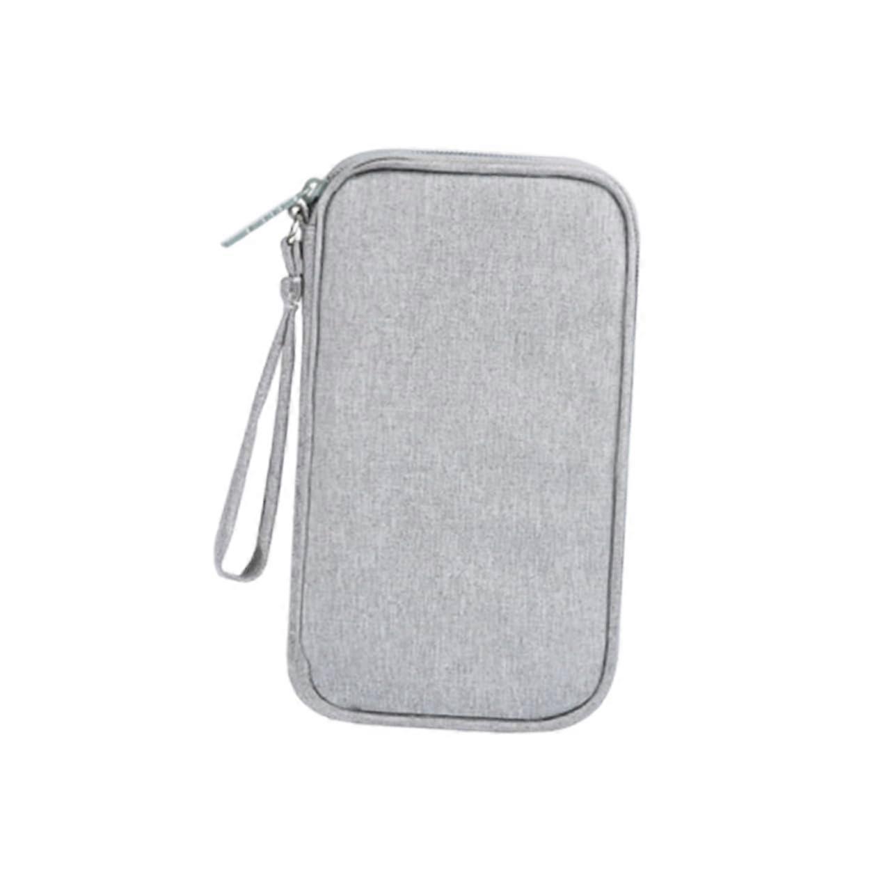 Electronics Organizer Bag with Multiple Compartments for Travel Tech Accessories, Durable Cable Storage