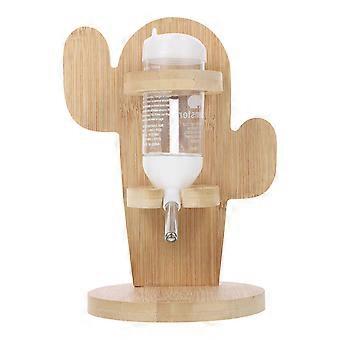 Verschleißfester, vertikaler Flaschenhalter für Chinchillas, 1 Set, aus Holz