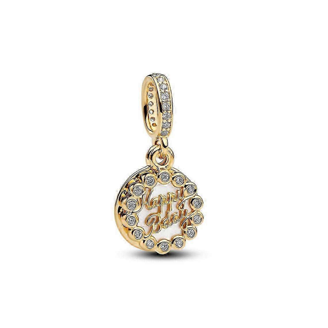 Birthday Cake Pendant Charm