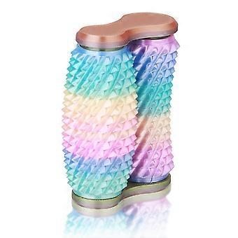 Rainbow Fidget Toys for Anxiety Stress Relief Keychain, 3D Printed Spiky Grip, Gift for Adults
