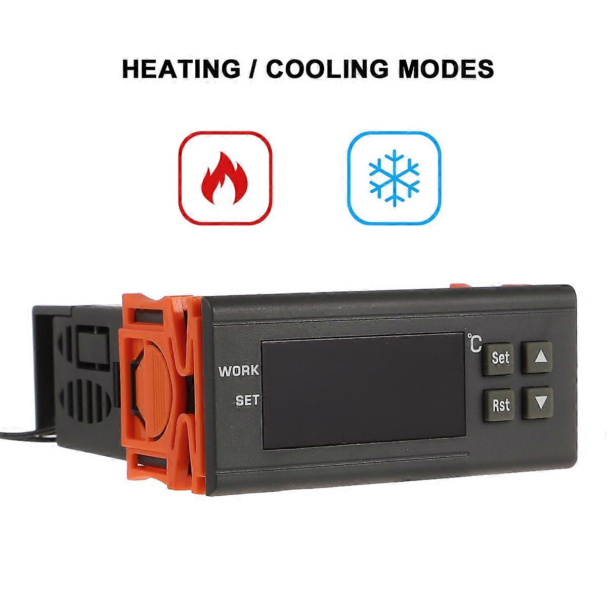 Digital Temperature Controller Thermostat Incubator Relay LED Heating Cooling