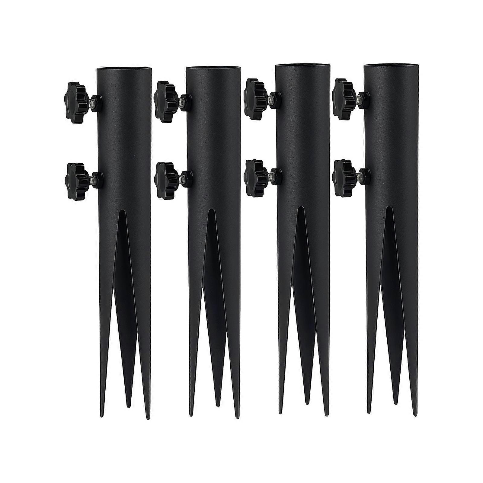 Strong Customizable Landscape Spikes For Installing Sun Powered Lamp Posts Multicolor