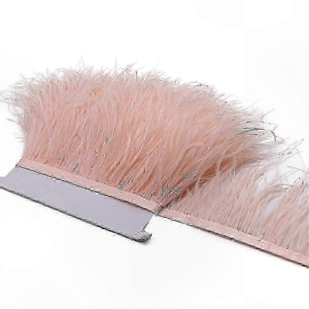 2-meter feather ribbon edge for hat-making crafts