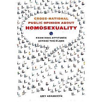Cross-national Public Opinion About Homosexuality - Amy Adamczyk - Hardback - en Book