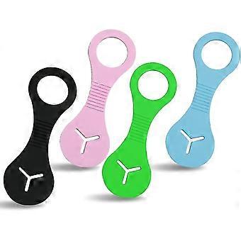 4 stks Hondenpoepzakhouder, Hondenriem Afvalzakhouder Siliconen Hondenpoepzakdispenser Voor Hondenuitlaatfiets Accessoirehouder-hao